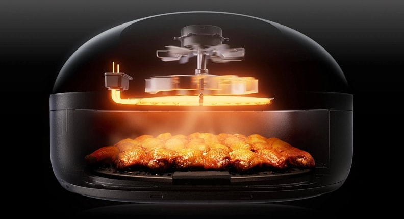 gold coated steam oven heating element