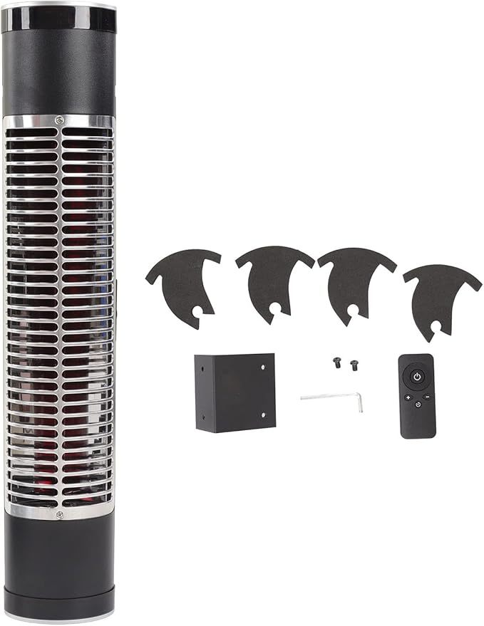 High ceiling factory radiator